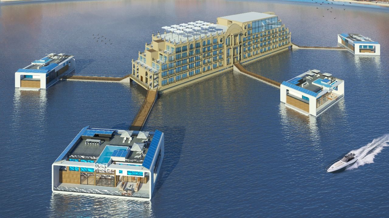 Отельный комплекс и виллы на воде Sea Palace Floating Resort