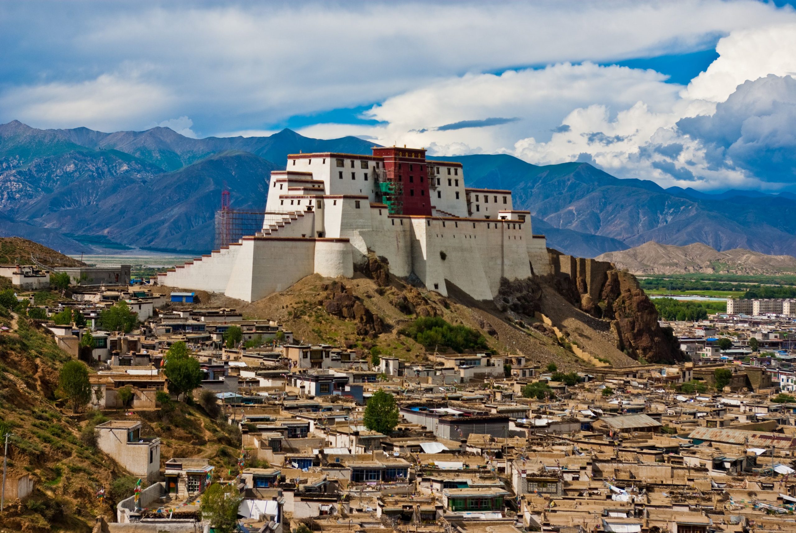 столица Тибета Лхаса